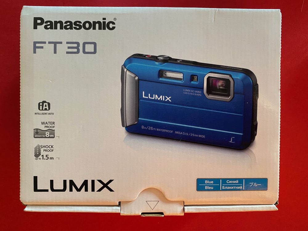 Resoneer Peru Sloppenwijk Panasonic Lumix DMC-FT30 blau | Kaufen auf Ricardo