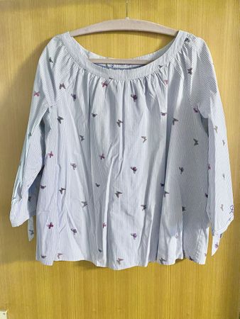 Sommerliche leichte Baumwoll Bluse von S. Oliver Gr XL 44 46