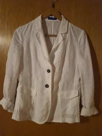 Leinen-Bluse von Strenesse Blue, Gr. 36