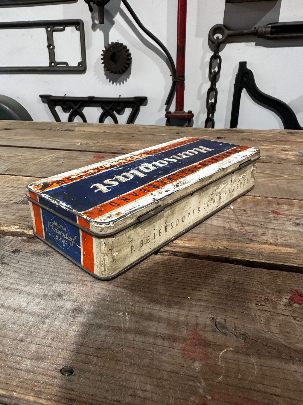Dosen: Blechdose Hansaplast Retro / Vintage – Gebraucht aus Luzern von Fracht-Design 3