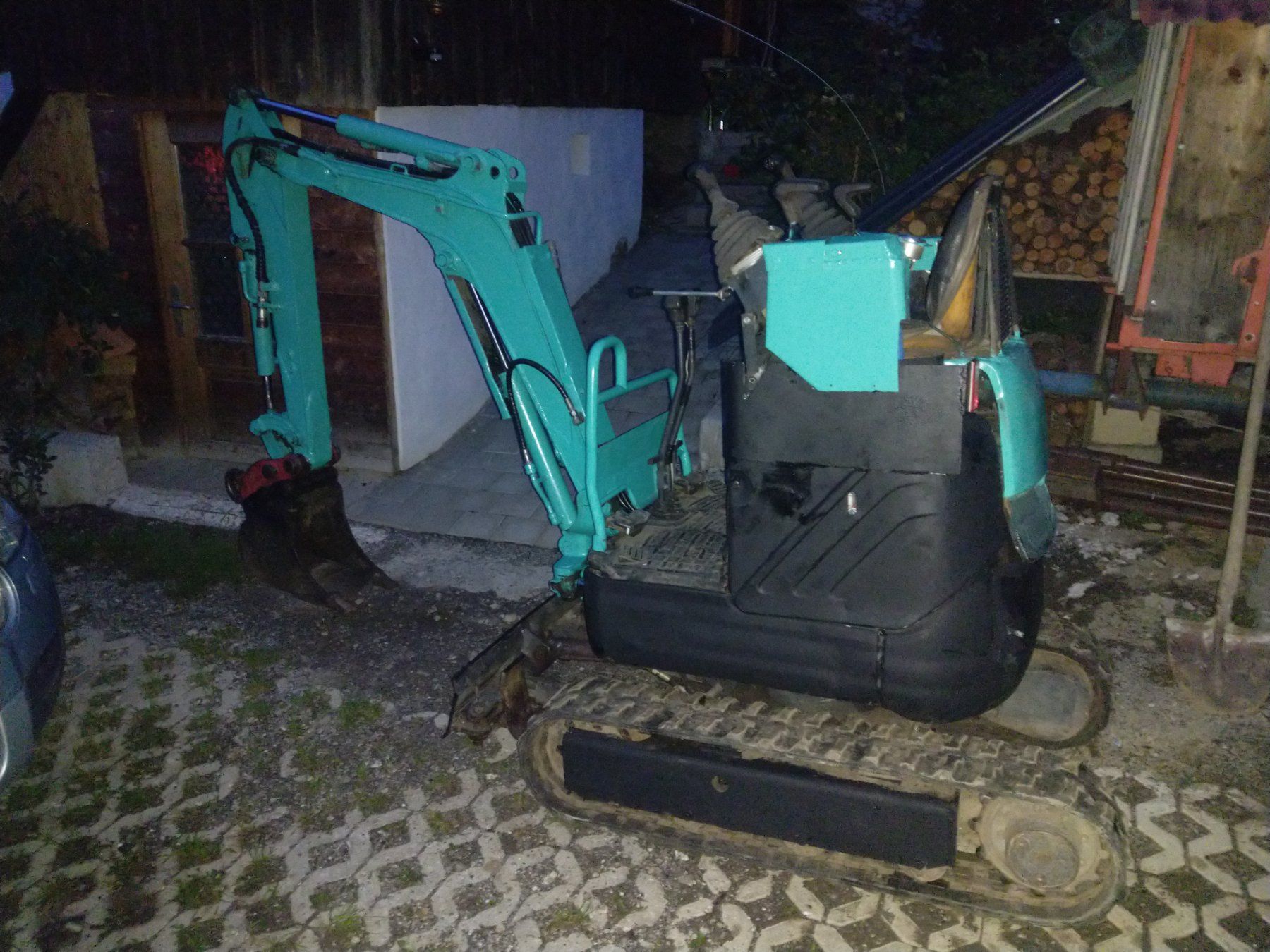 Kobelco Bagger: Kobelco bagger SK 09 – Gebraucht aus Lauterbrunnen von stasim95 2