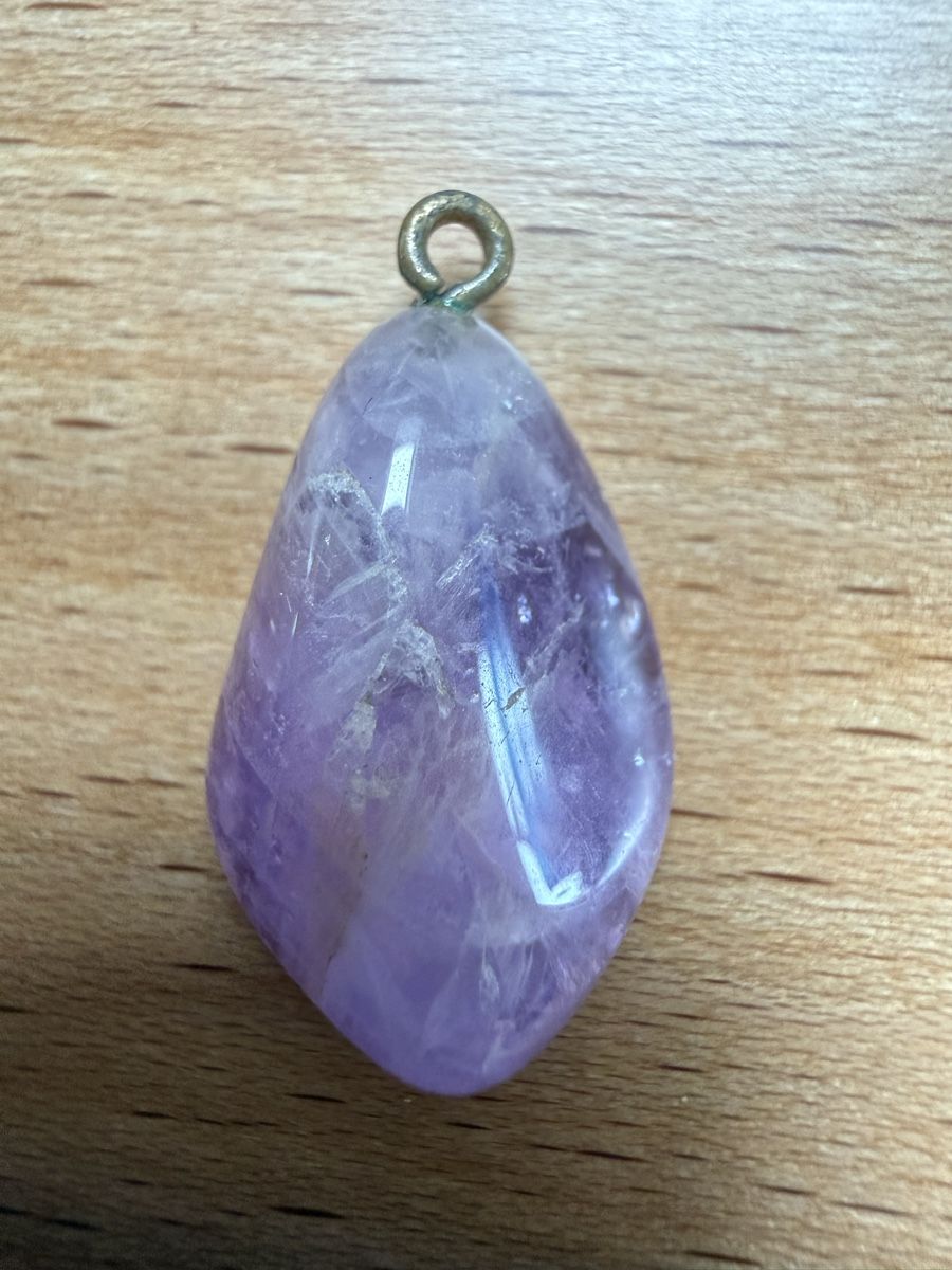 Ciondoli: Amethyst-Kettenanhänger – Usato da Grenchen venduto da Bastet007