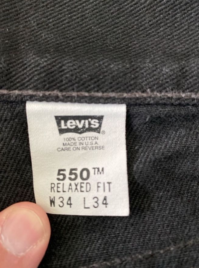 Levi's Jeans: Jeans Levi's 550 W34 L34 – Usato da Fahrweid venduto da ale_sst2 3