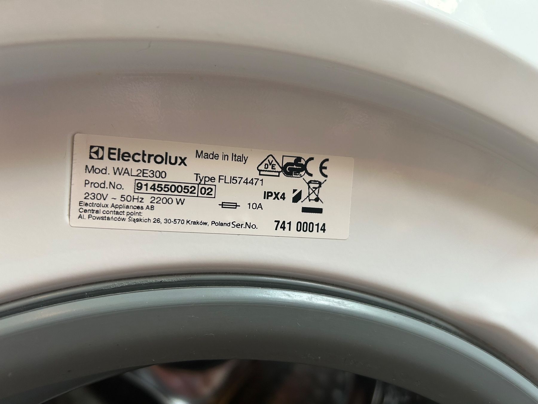 Electrolux Lavatrici: Machine à laver Electrolux - Bon état – Usato da Lausanne venduto da paullechevallier 1