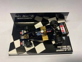 1:43 Minichamps Wolf Ford WR1 Japanese GP 1977 Scheckter