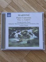 Neue CD: Bohuslav Martinů: Klavierkonzerte Nr. 1, 2, 4