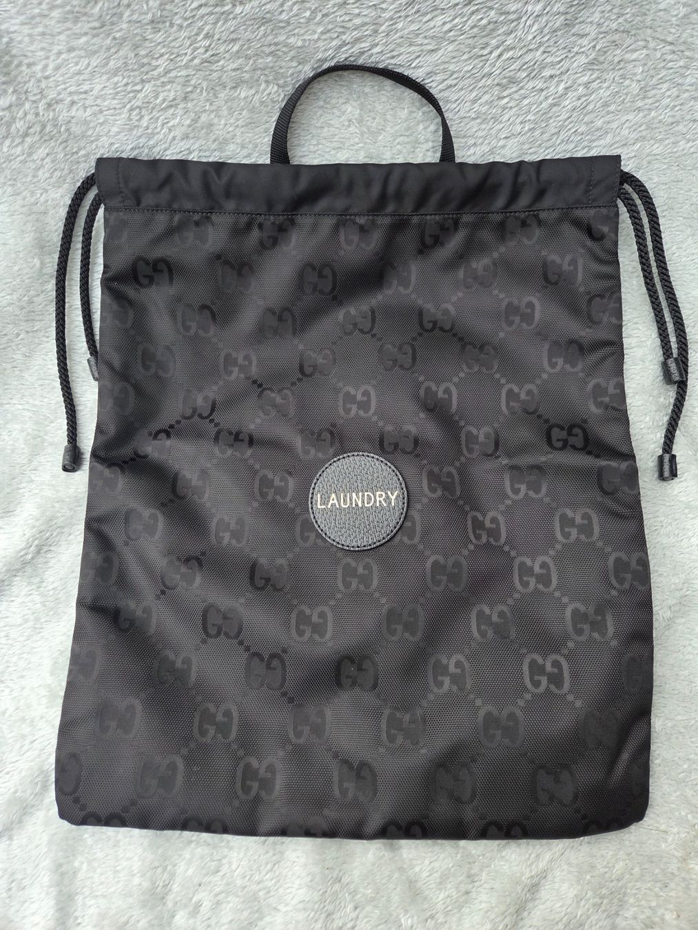Gucci Borse: Gucci Laundry Bag black GG Econyl – Nuovo (secondo la descrizione) da Uetendorf venduto da NicoleTedesco