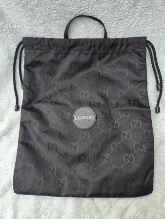 Gucci Laundry Bag black GG Econyl