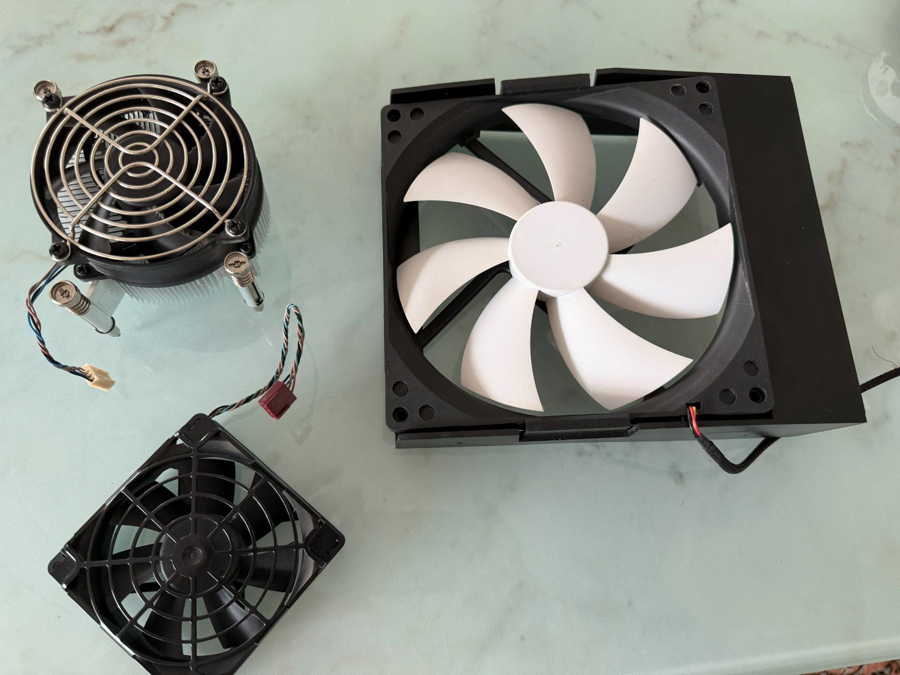 Fractal Ventilatori: AB 1. !!! 3x PC Lüfter – Usato da Mols venduto da armanwalensee
