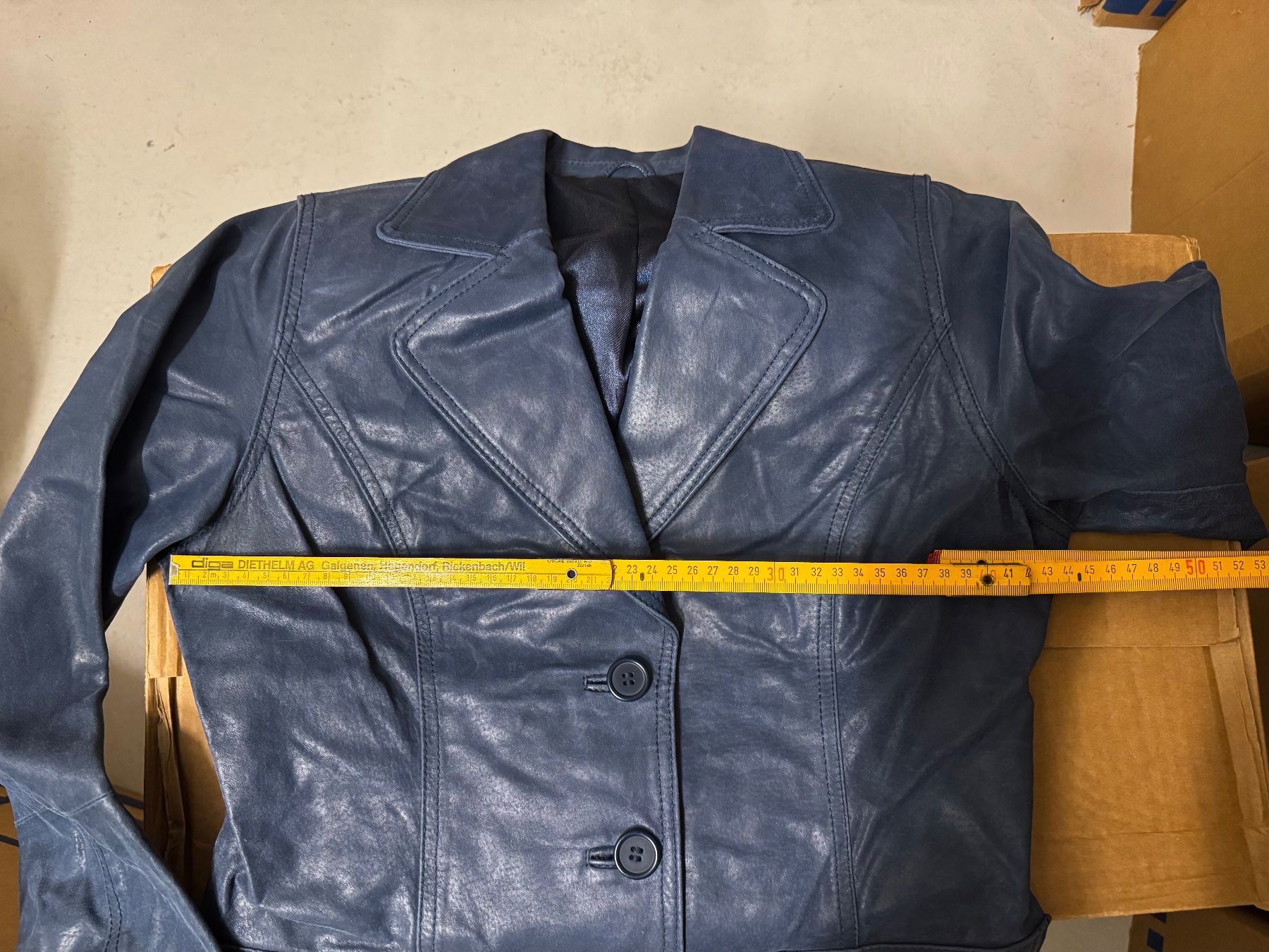Giacche: JACKE Lederblazer mit 3-Knopf-Verschluss – Nuovo (secondo la descrizione) da Adliswil venduto da Jessik0 3