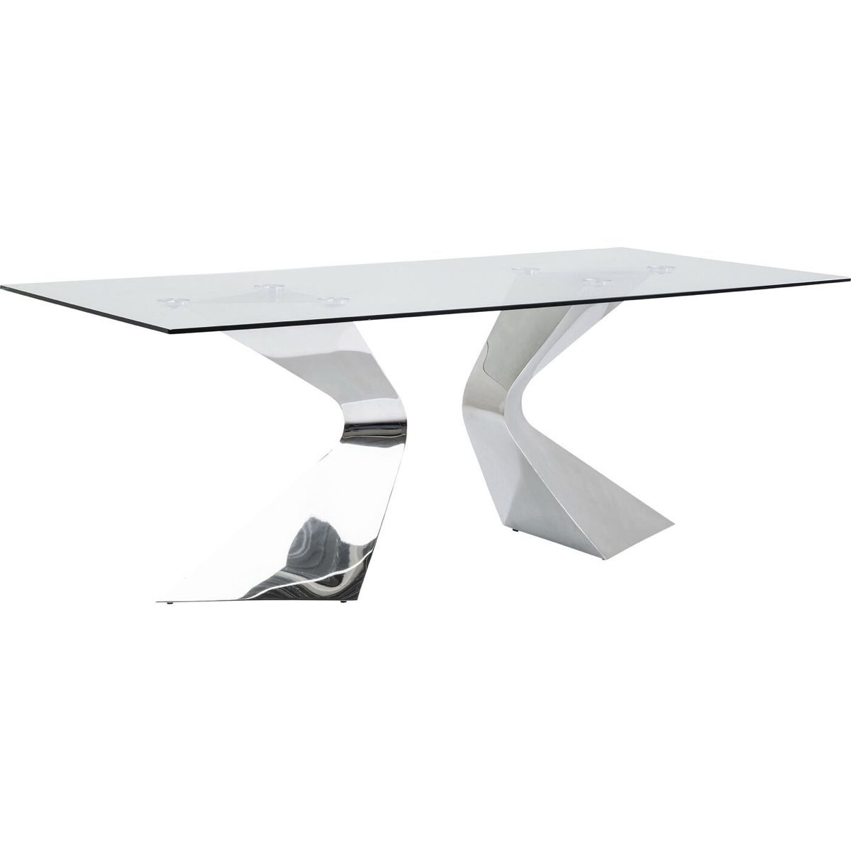 Kare Tavoli: KARE Tisch Gloria Chrom 200x100cm – Nuovo (secondo la descrizione) da St. Gallen venduto da SG_CH1 4