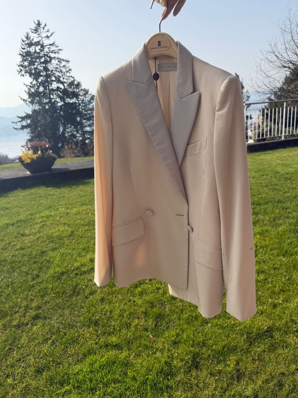 Stella McCartney Giacche: Stella McCartney Blazer elfenbeinfarben Grösse IT 40 – Usato da Erlenbach ZH venduto da OY