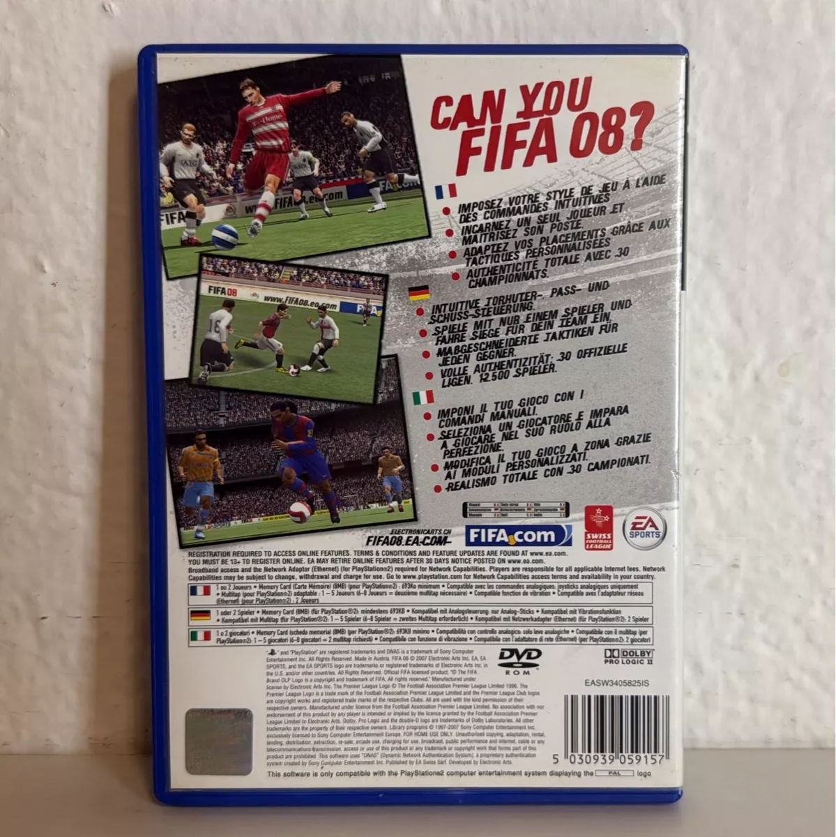 Sony Giochi: FIFA 08 - PS2 Game – Usato da Ehrendingen venduto da bubulence 1