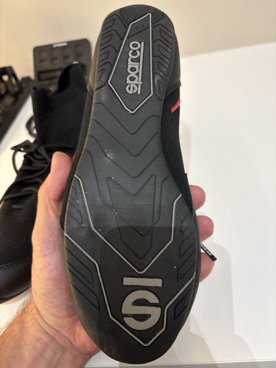 Sparco Chaussures hommes: Sparco Simracing-Schuhe gr. 44 – D'occasion à Staufen par F14_tomcat 1