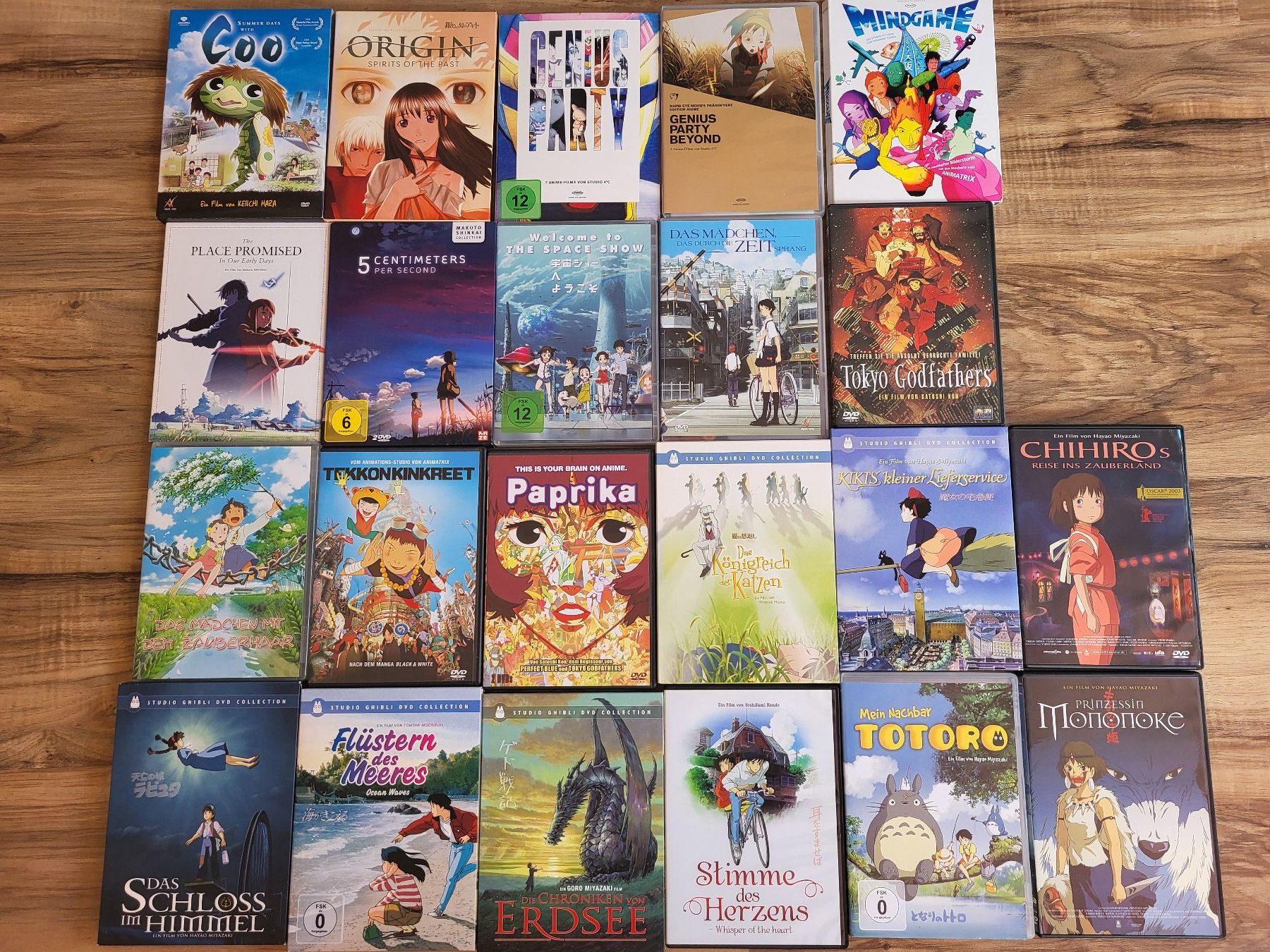 Alle DVDs: Anime Filme-Klassiker Set DVD – Gebraucht aus Gossau SG von Bonitoflocken 1