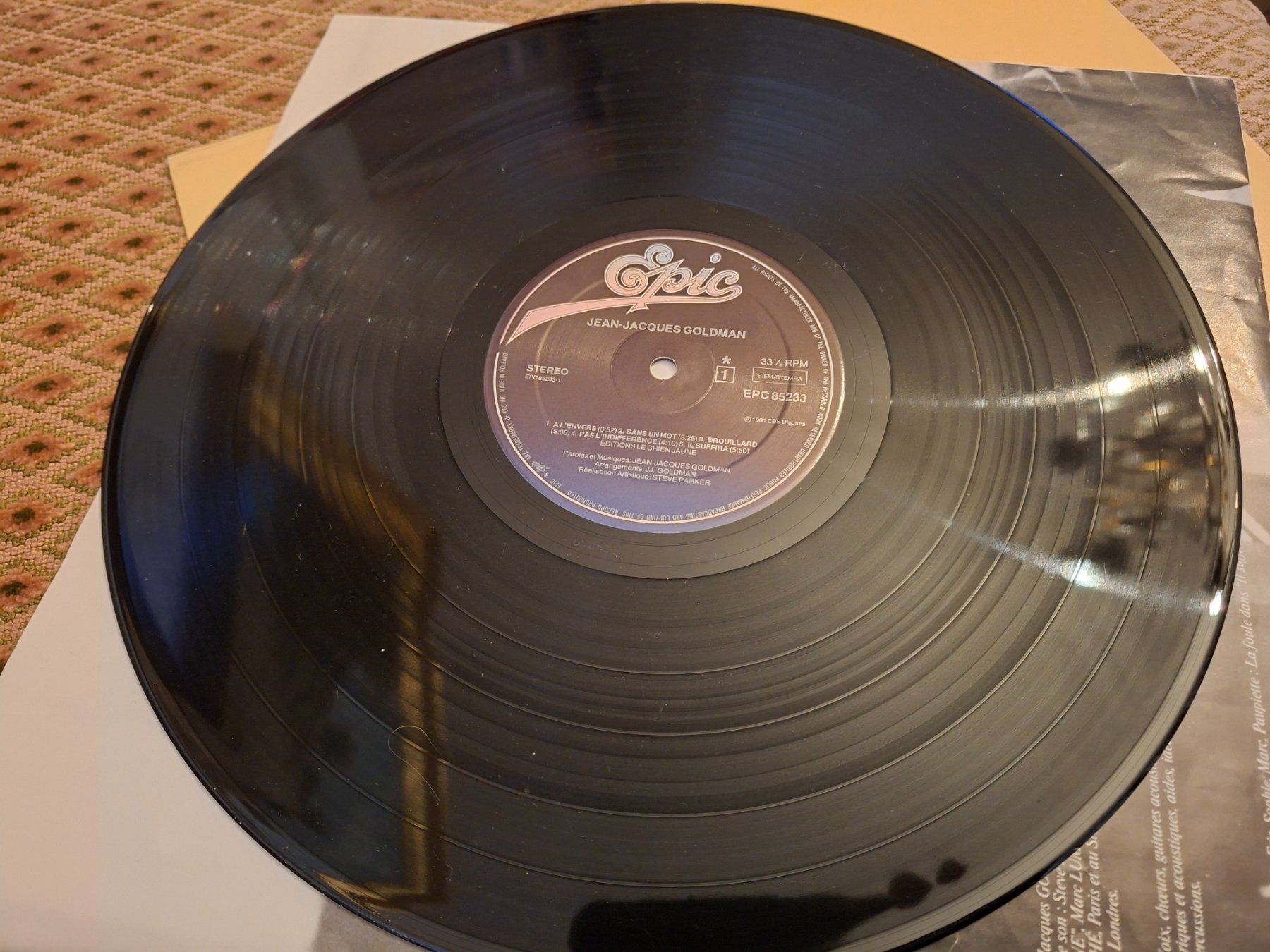 Schallplatten: Jean - Jacques Goldman - 1981 – Gebraucht aus Bernex von Wannabehasbeen01 5