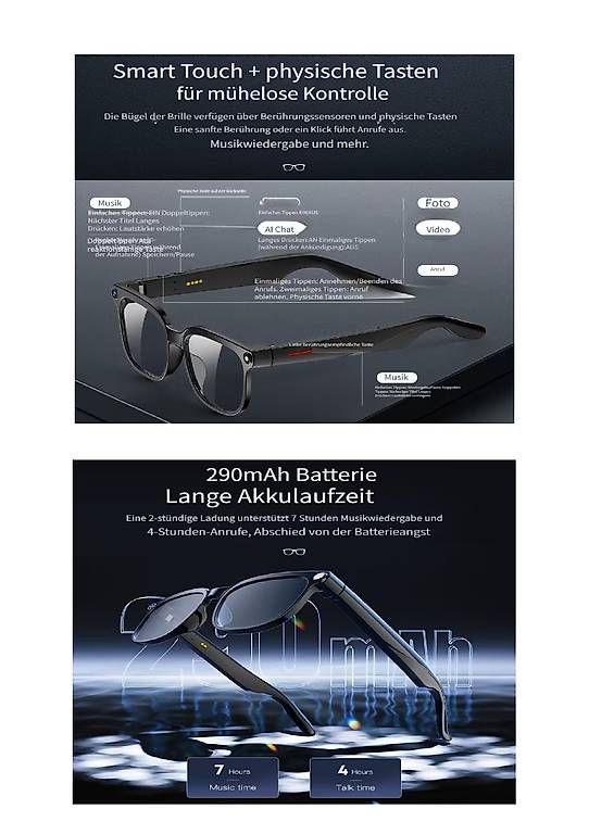 Occhiali & Lenti: PEJE AI Smart-Brille – Nuovo (secondo la descrizione) da Altdorf UR venduto da Walhalla59 3