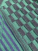Grüner Vintage Monte Carlo Strickpullover