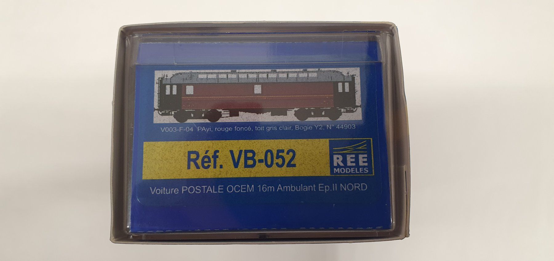 Ccc Modellini di ferrovie: REE VB-052 SNCF/NORD Postwagen Ep II, 16m – Nuovo e nell'imballaggio originale da Würenlos venduto da juruth 1