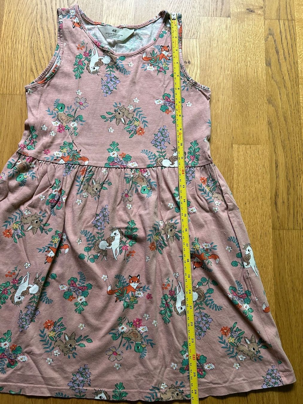 H&M Kleider & Röcke: H&M Sommerkleid Gr. 134/140 mit Tiermuster – Gebraucht aus Zürich von jules0511 3