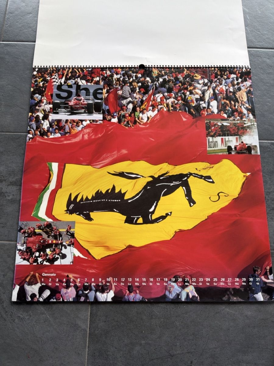 Ferrari Calendari: Original Ferrari Kalender 1997 – Usato da Wolfwil venduto da Rolex1 1