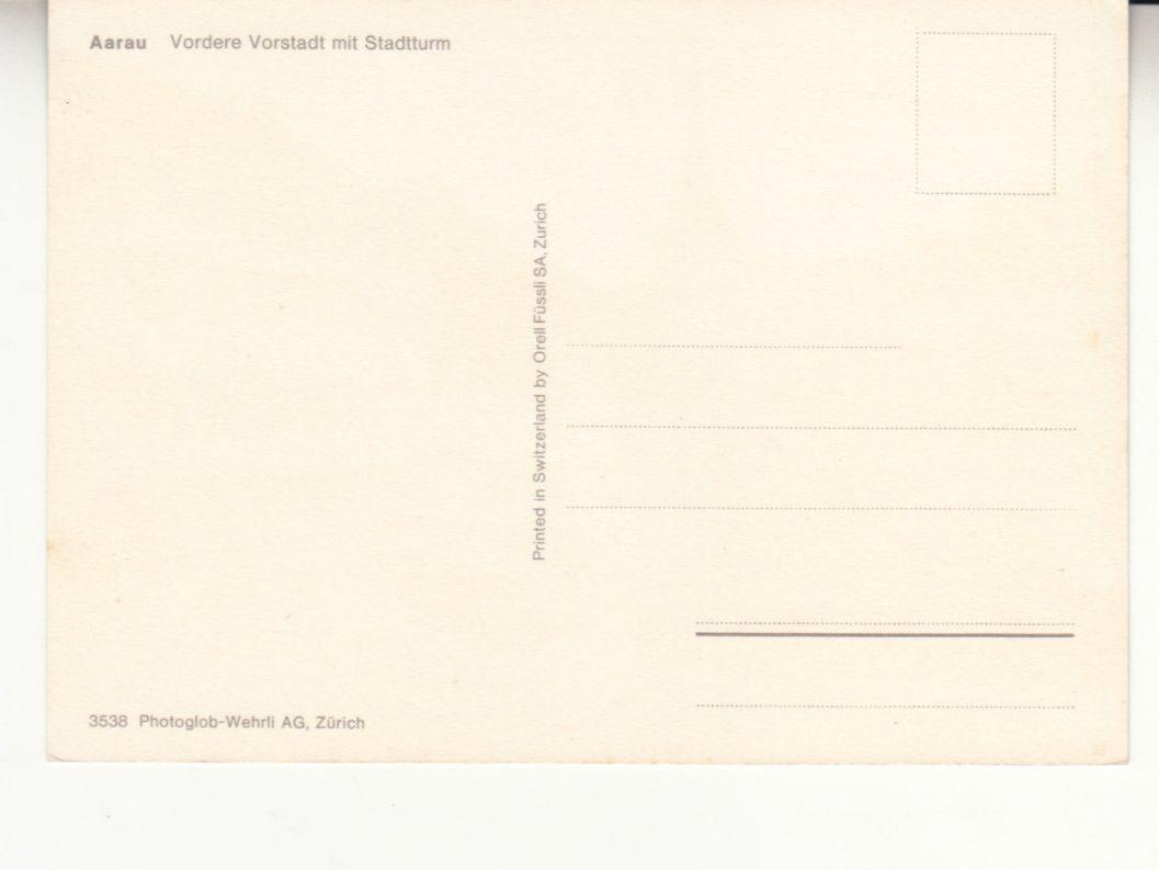 Cartes postales: Aarau ca. 1970 – D'occasion à Bürglen TG par StampGraf 1