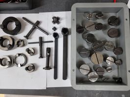 Mitnehmer Ringe und Prico- Klemmschraub für Messerköpfeen