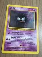 Pokémon Karte Gastly Basis Set 50/102 gebrauchter Zustand