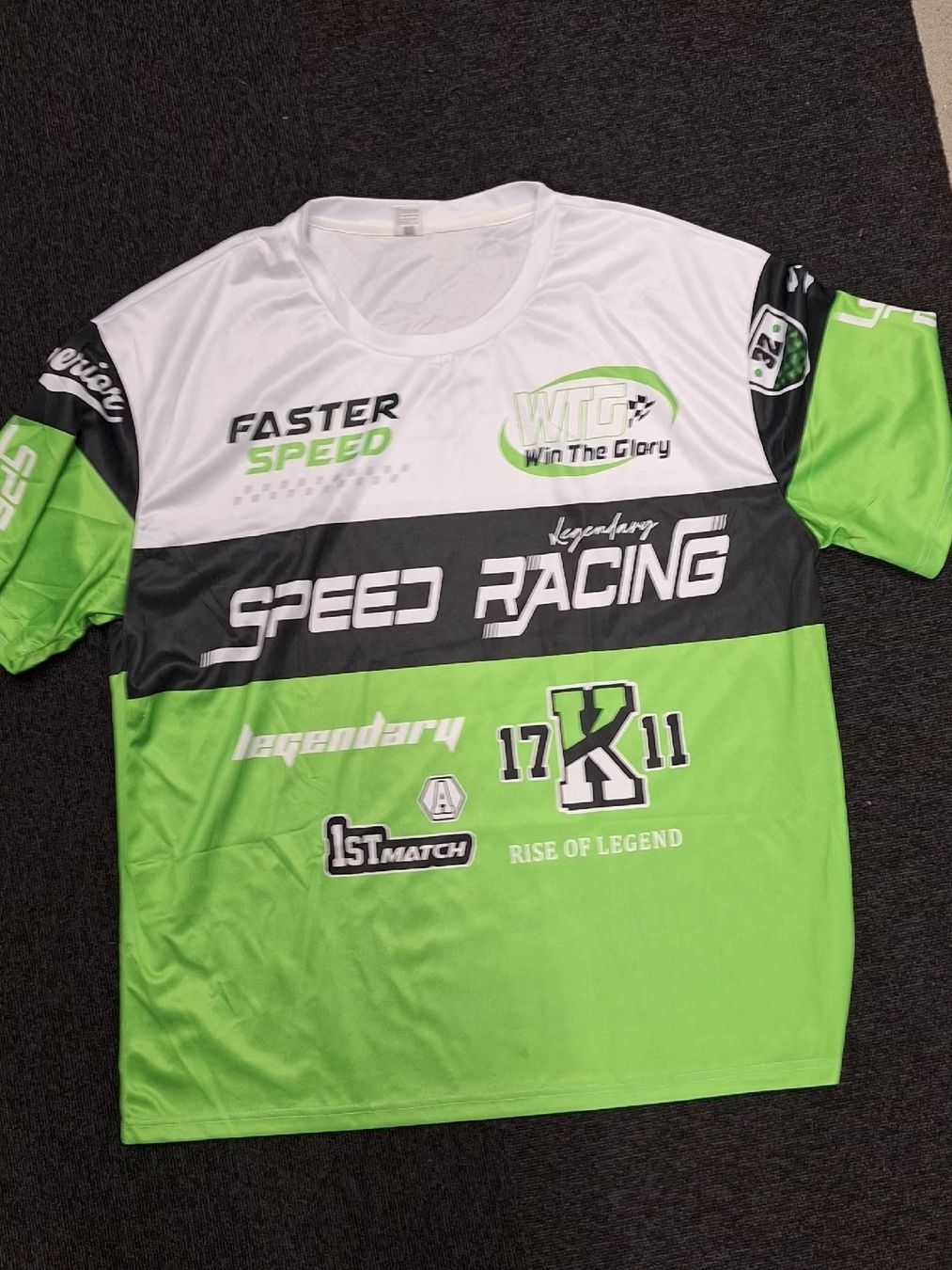 T-shirt: 3 Stk. T-Shirt Racing Speed 100% Polyeste – Nuovo (secondo la descrizione) da Brugg AG venduto da bacbac5757 1