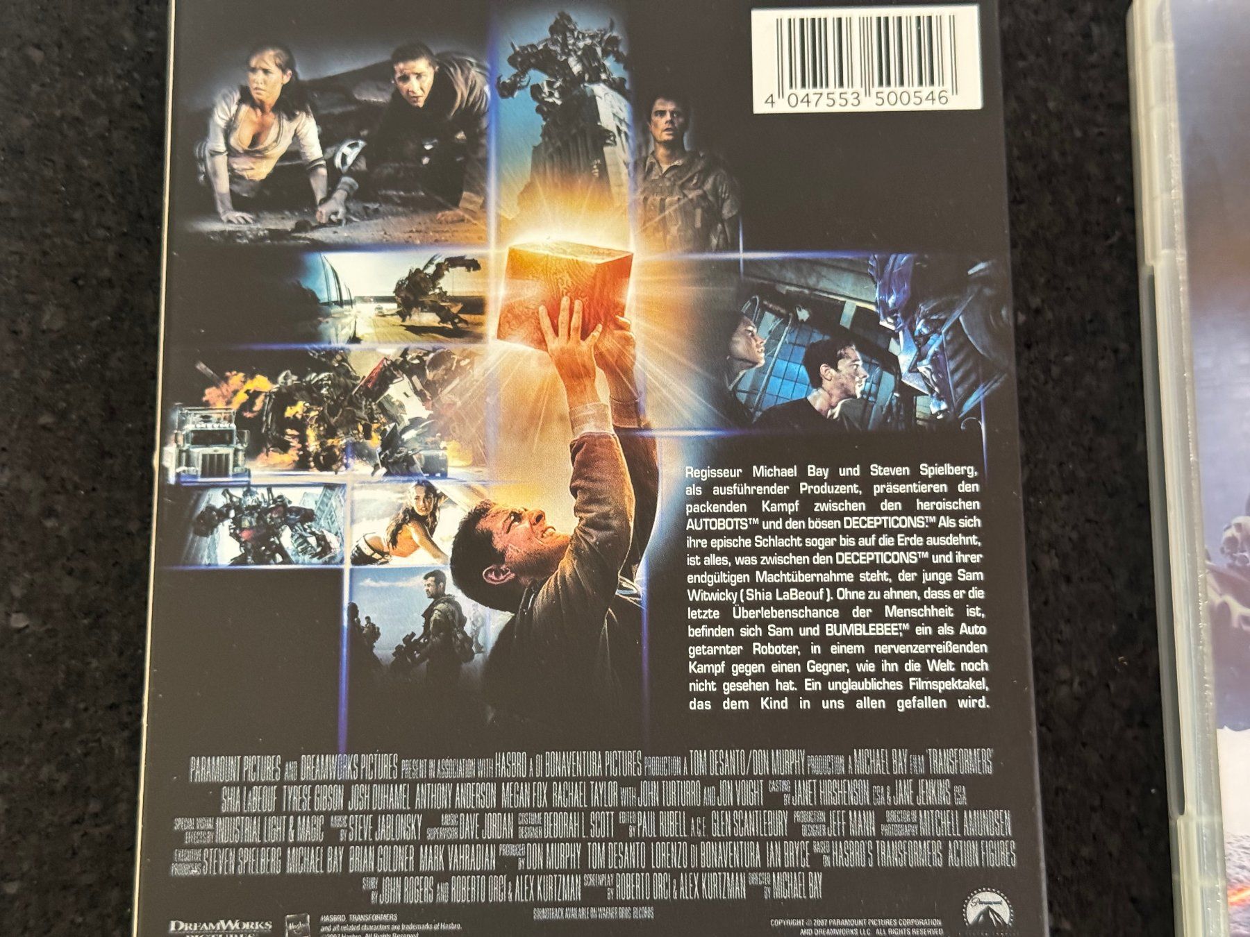 Tutti i DVDs: TRANSFORMERS a Michael Bay Film DVD DE/EN/TK – Usato da Fribourg venduto da tschjoly 4