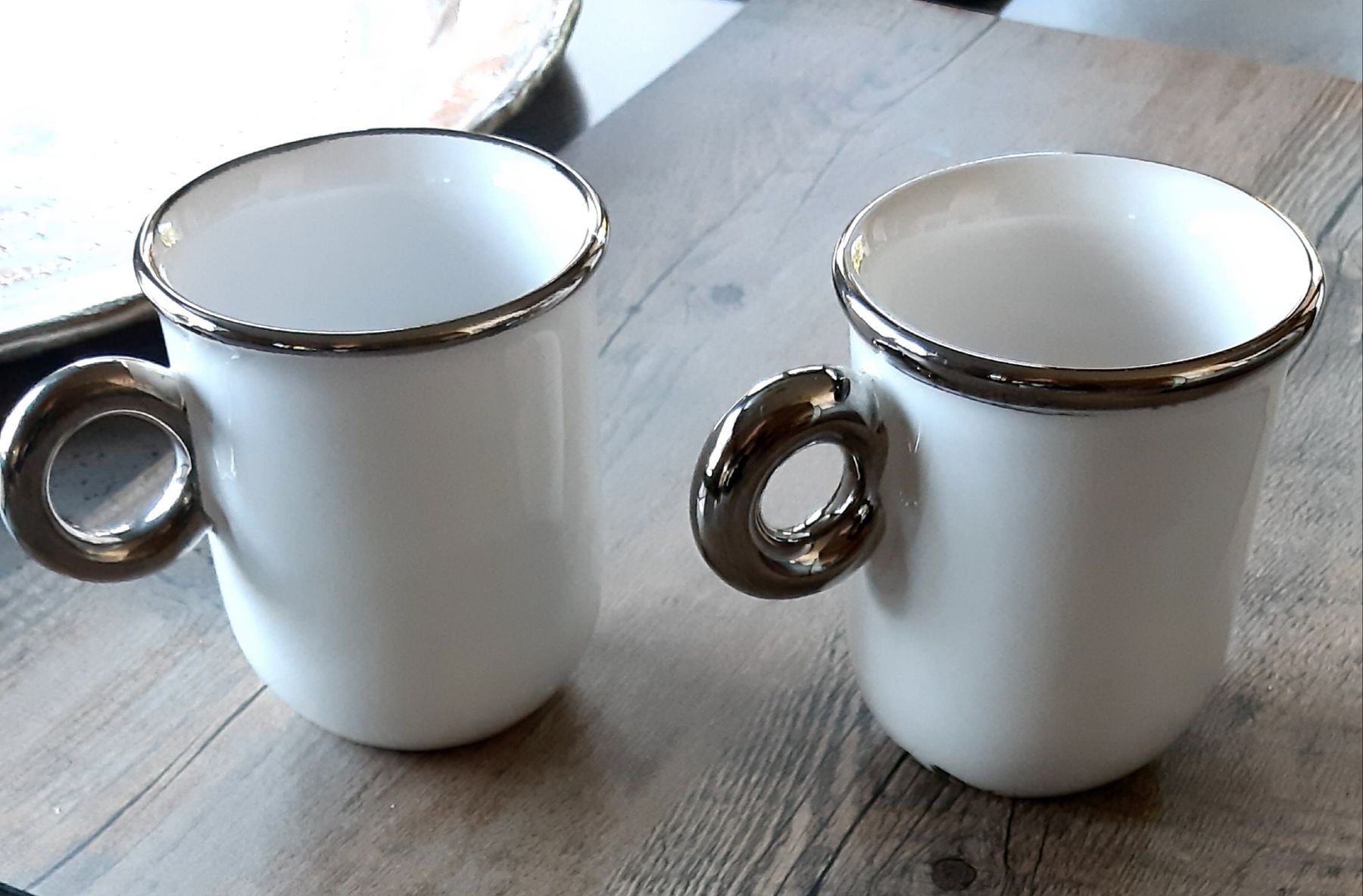 Tazze: TERRA  Keramik  Winterthur  -  2 Mug  -  weiss – Nuovo (secondo la descrizione) da Tagelswangen venduto da BrigittaC01 1