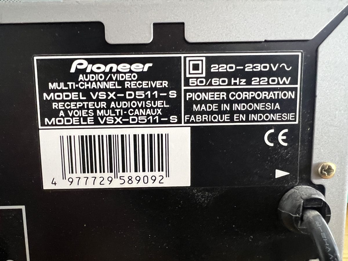 Sony Lettore multimediale & Streamer: CD Player Sony & Verstärker Pioneer ! – Usato da Mellingen venduto da Oelquelle 3