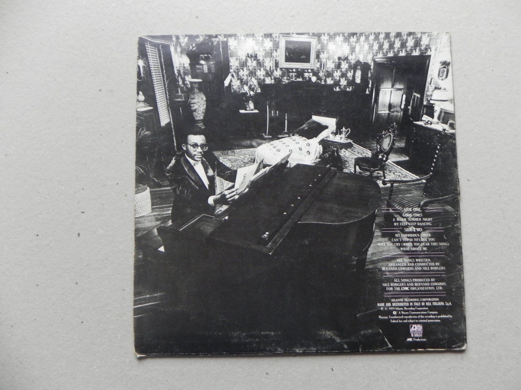 Dischi in vinile: LP USA Funk Soul Disco Group Chic 1979 Risqué – Usato da Siebnen venduto da krimsie 1