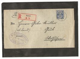 08.02.02 R-Faltbrief von Ruswil (R71) nach Wohlhusen [CH-93]