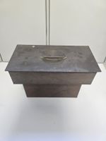 Wasserschiff, antike Kupferkiste mit Deckel, Deko-Kiste