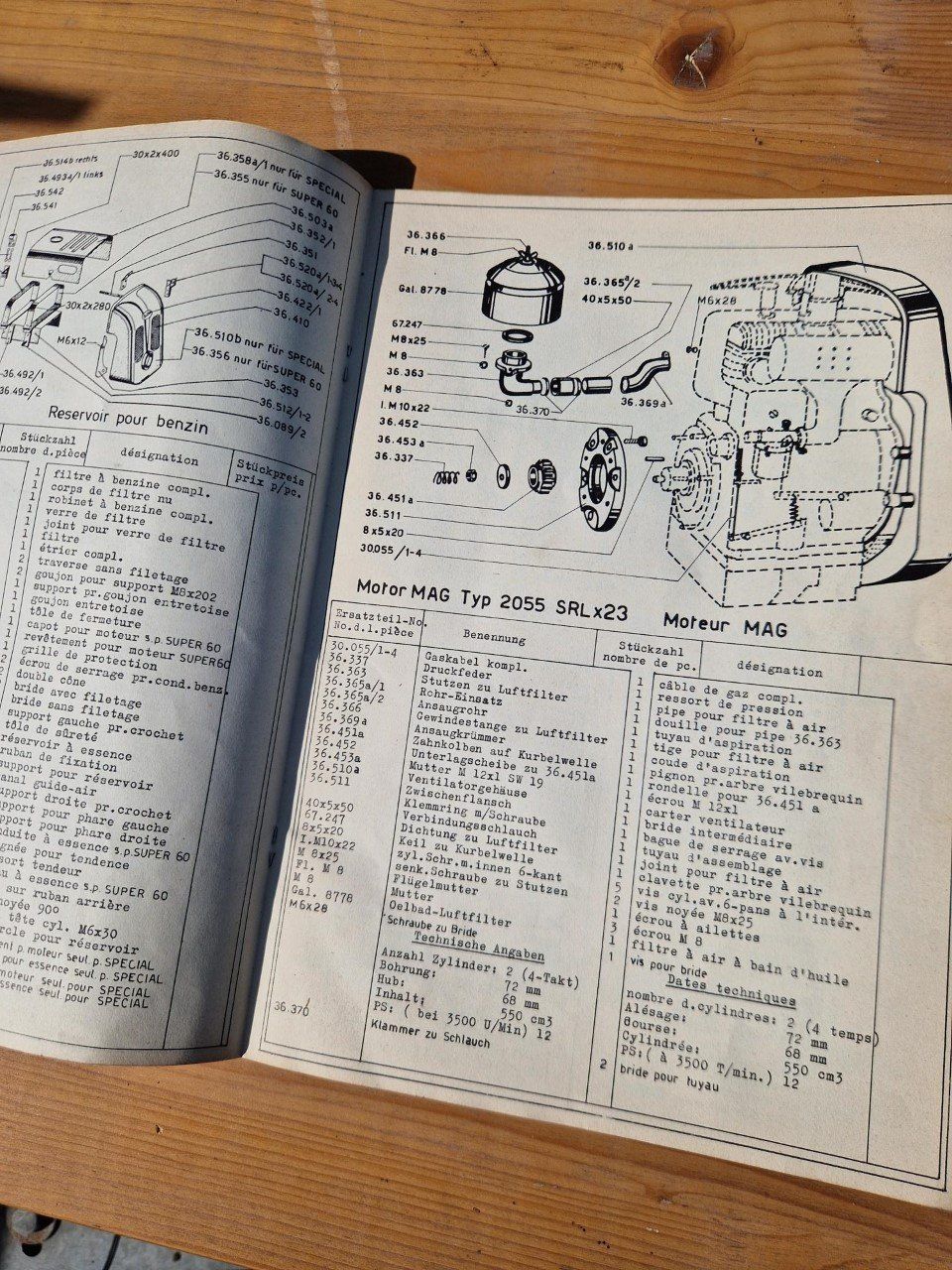 Tracteurs: Original Ersatzteilliste Rapid Special / Super 60 – D'occasion à Dürnten par Bachtel84 5