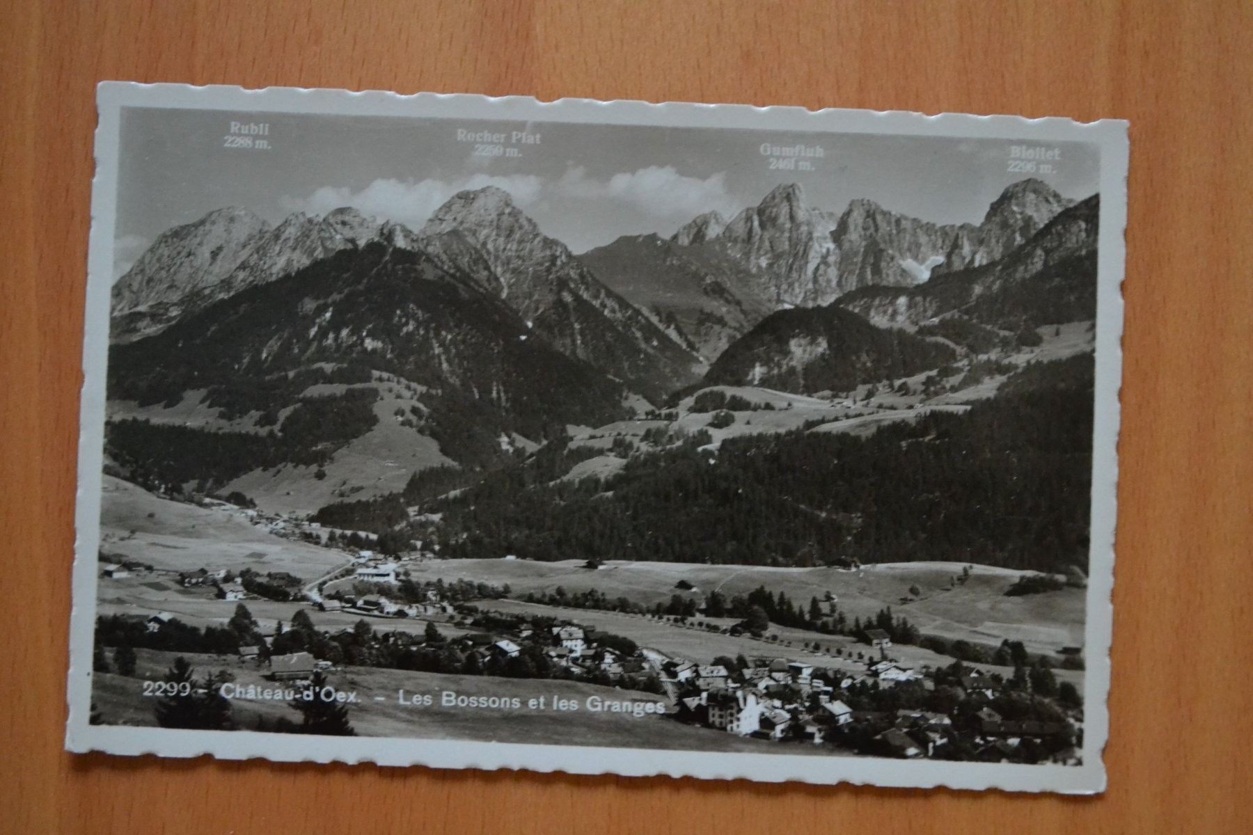 Cartes postales: AK Chateau d`Oex VD – D'occasion à Beinwil am See par kajak55