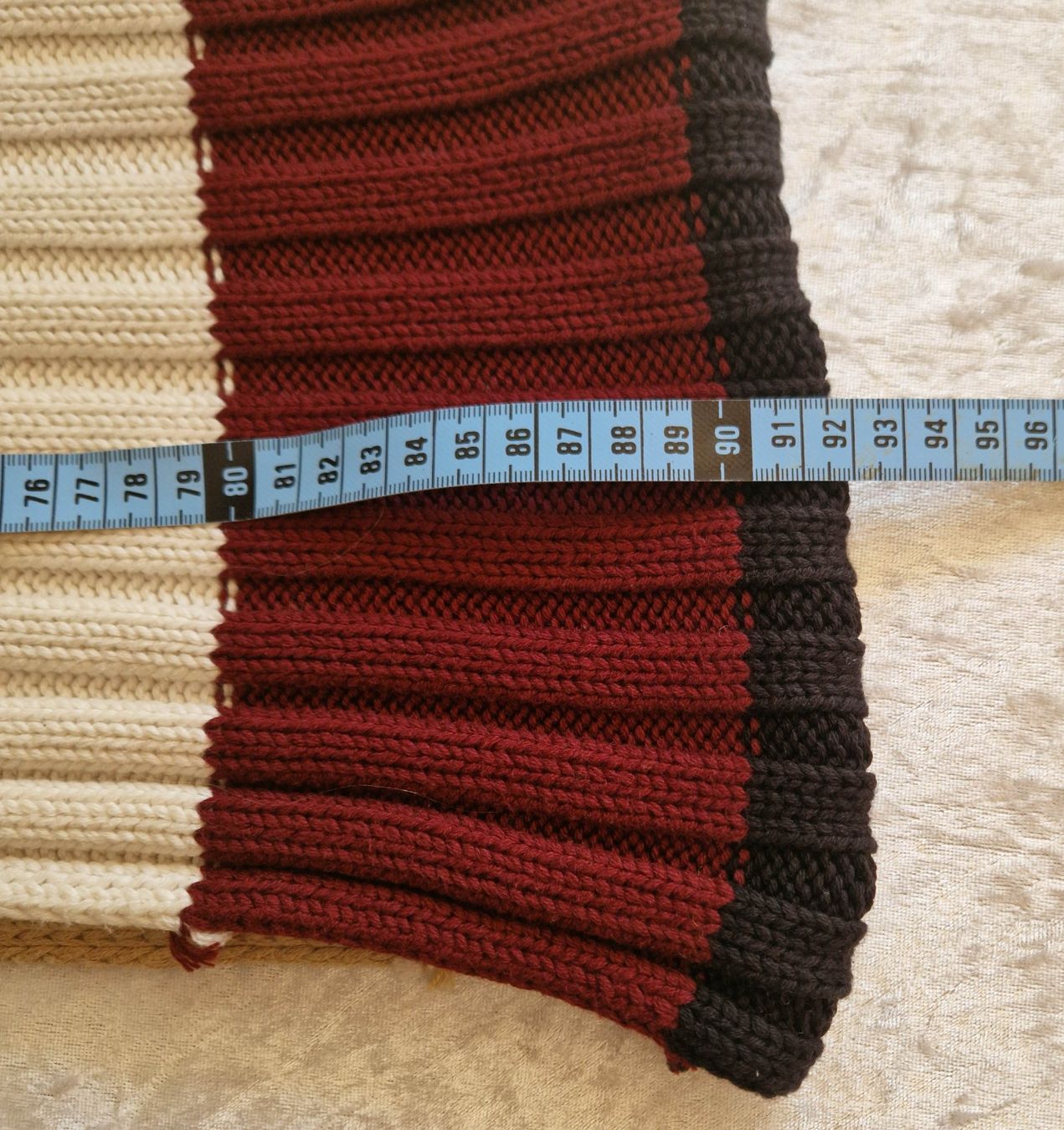 Cecil Foulards, Tücher & Schals: CECIL dicker Rippstrick Schal herbstliches Colour Blocking – Neu und originalverpackt aus Zürich von Family_Team-AG47-ZTB 7