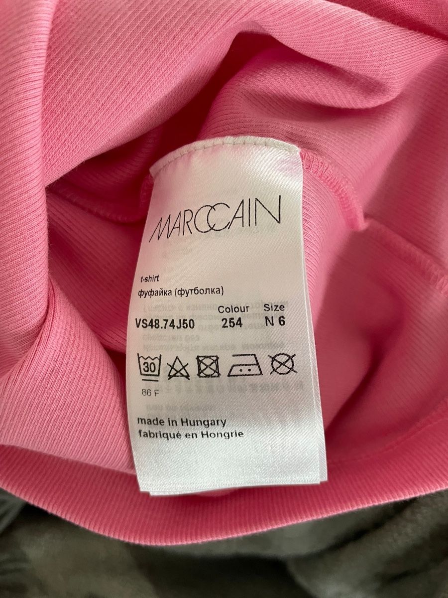 Marc Cain T-shirt: Marc Cain Basic Shirt rosa Grösse 44 – Usato da Sissach venduto da Monkbay 1