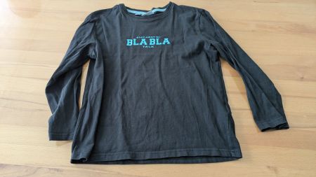 Cooles Langarmshirt - 128/134 - Bla-Bla Talk