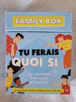 Jeu familial éducatif  "Tu ferais quoi si" 