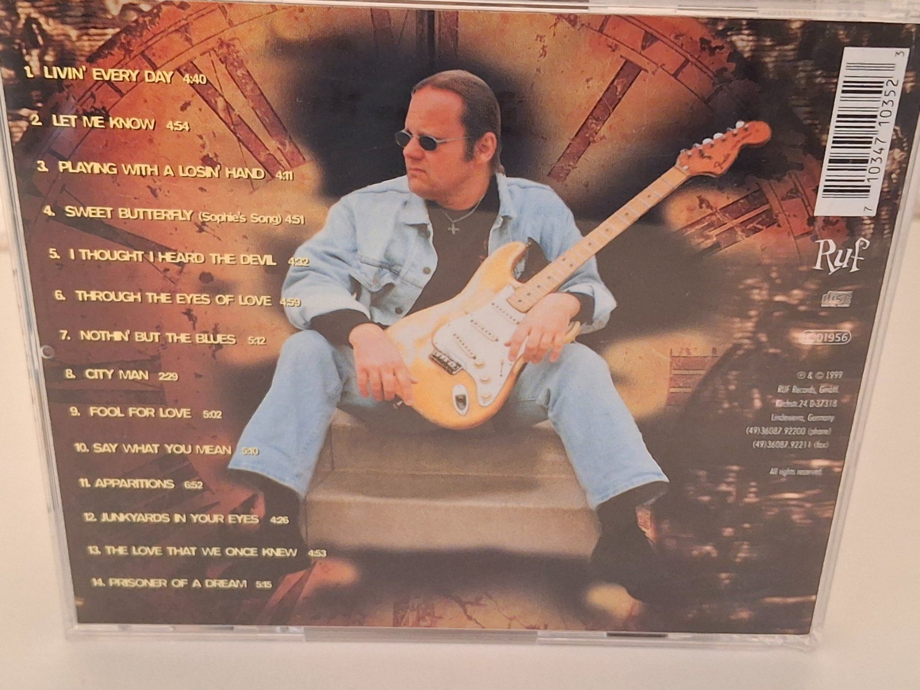 CD: CD Walter Trout - Livin' Every Day - – Usato da Aarberg venduto da Jackup1 1