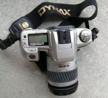 Minolta Dynax 505si Spiegelreflex analog + Tasche + Filme