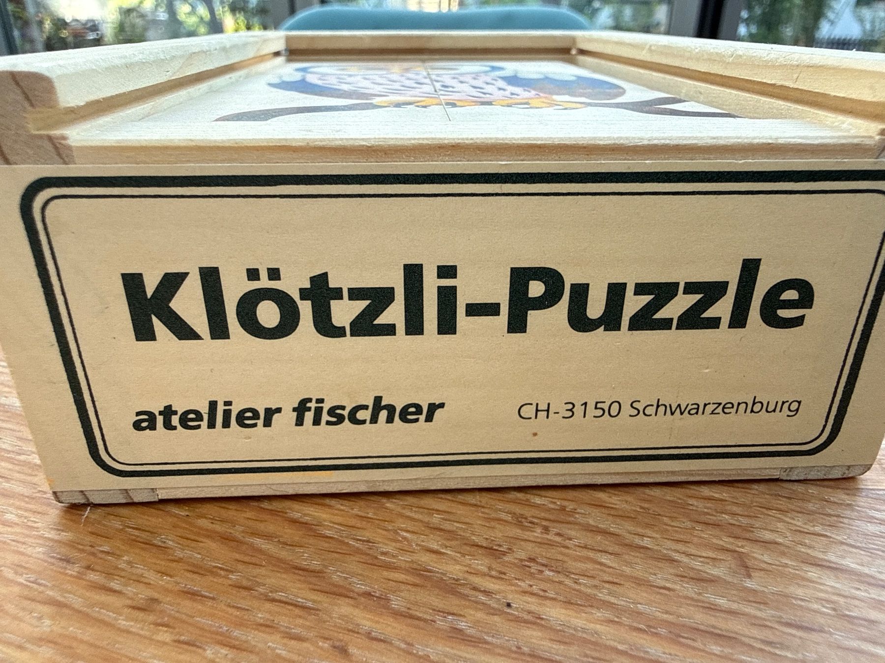 Puzzle: Holz Klötzli Puzzle, 6-teilig – Usato da Basel venduto da pahn 1