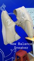 New Balance Sneaker Grösse 40.5 weiss creme farben Schuhe