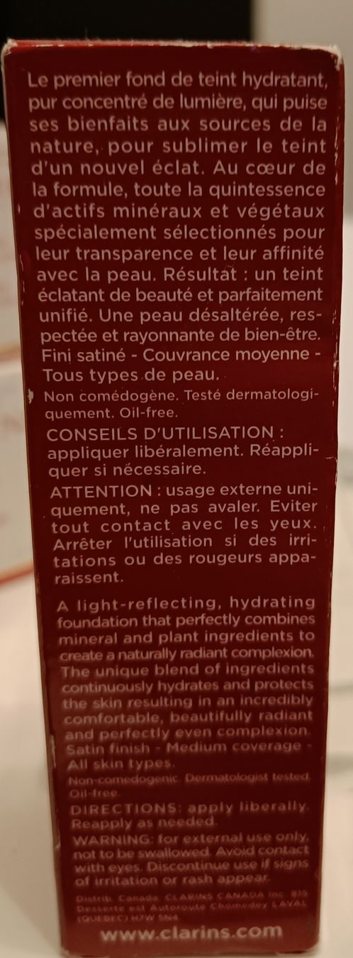 Clarins Make-up: Fond de Teint Clarins 118  - Neuf – Nuovo e nell'imballaggio originale da Genève venduto da Kamajan 2