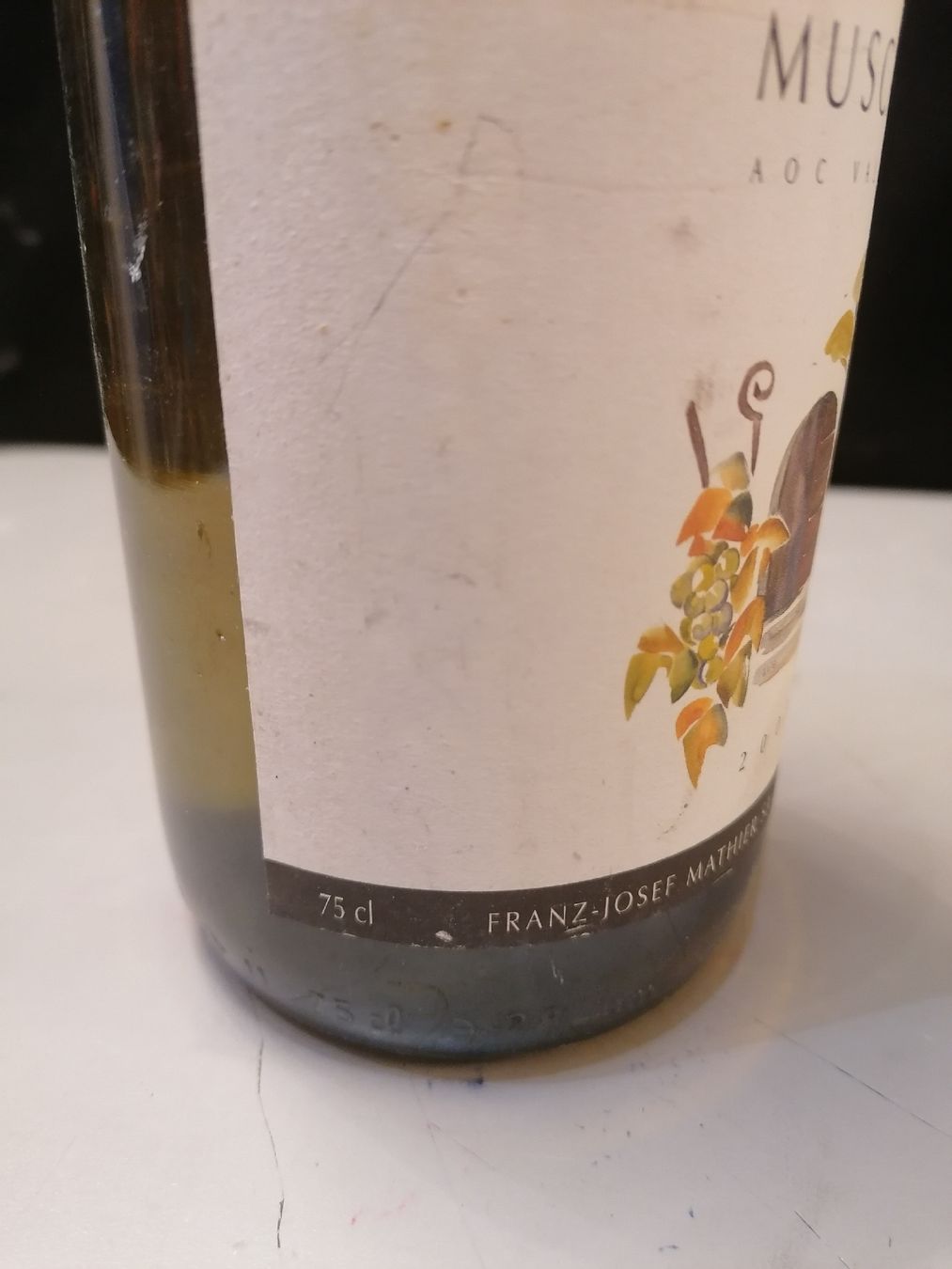 Wein: Muscat AOC Valais 2003 - Vin blanc du Valais – Neu (gemäss Beschreibung) aus Genève von Leboucheoreilles 5
