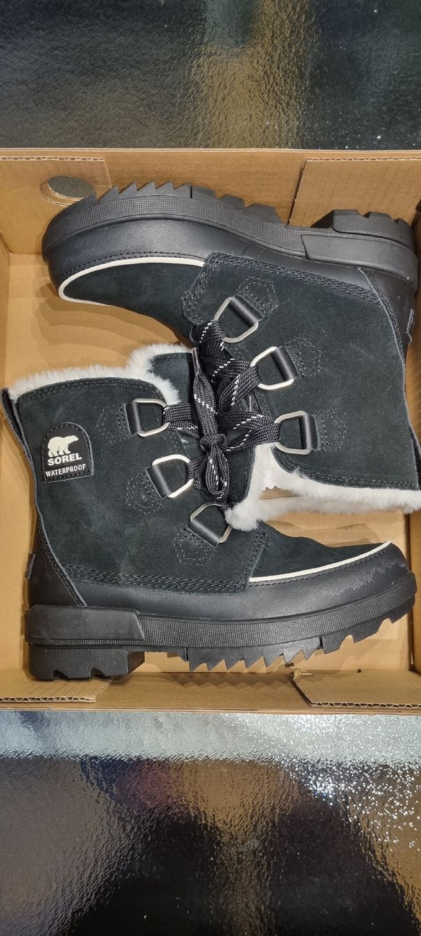 Sorel Scarpe da donna: Neue Sorel Winterschuh Schwarz Waterproof – Nuovo (secondo la descrizione) da Wetzikon ZH venduto da goldi1979