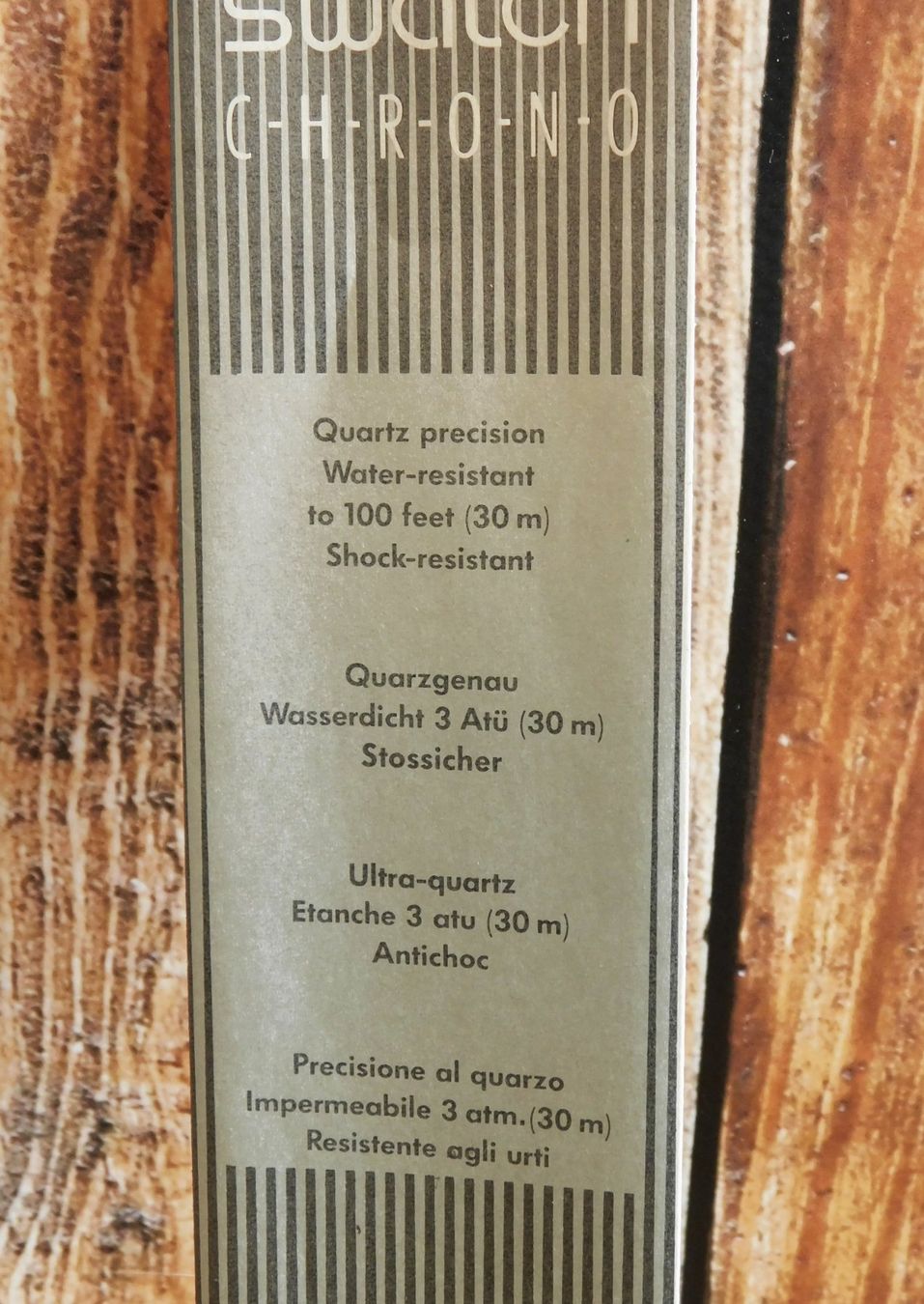 Swatch Orologi: Swatch Uhr Chrono. 1991er – Usato da Emmenbrücke venduto da Ulisse-22 1