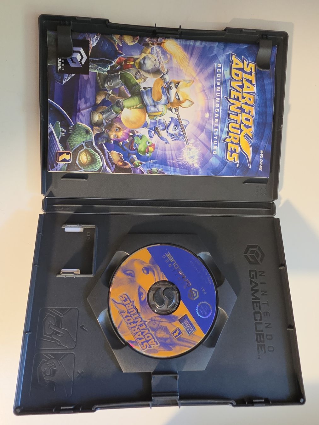 Nintendo Giochi: Star Fox Adventures GameCube PAL DE + Anleitung – Usato da Tafers venduto da whereyogamesat 2
